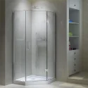 Frameless Aluminum Corner Neo Angle Hinged Shower Enclousre CWA3231