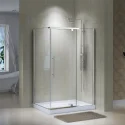 Frameless Aluminum Corner Pivot Shower Enclousre CC1231A