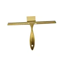 12 Inch 304 Stainless Steel Gold Shower Squeegee Car Windshield Window Glass Door Cleaner