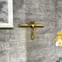 Stainless Steel Satin Gold Shower Squeegee