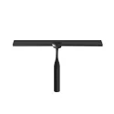 12 Inch 304 Stainless Steel Black Shower Squeegee Car Windshield Window Glass Door Cleaner