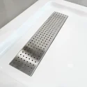Linear Stainless Steel Shower Drain Cover