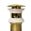 Gold Stainless Steel Brass Core Pop-Up Sink Drain Stopper