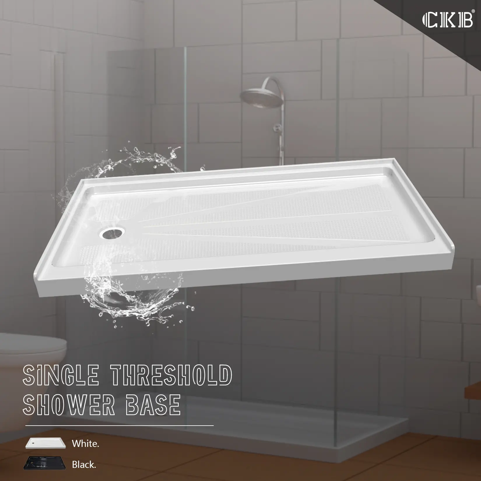 anti slip shower tray