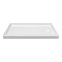 Custom Alcove Right Drain Anti-Slip Surface Bathroom Shower Tray Waterproof Shower Pan