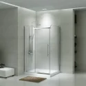 Best Selling Aluminum Semi-Frameless Shower Glass Door Pivot Shower Enclosure Free Standing Shower Cubicles Bathroom