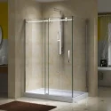Multi-Functional 8mm Tempered Glass Shower Enclosure Door Hotel Frameless Enclosed Shower Room
