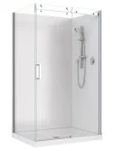 Luxury Bathroom Frameless Tempered Glass Aluminum Shower Cubicle Free Standing Shower Room