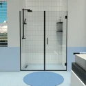 New Design Soft Close Hinge Glass Door Frameless Shower Enclosure Soft Close Sliding Shower Door For Hotel