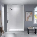 Factory Price Bathroom Decoration Shower Cubicle Waterproof Smc Shower Surround Bathtub Shower Wall Panel