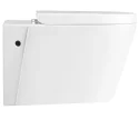 Modern Sanitary Ware Wc Wall Hang Bidet Toilet Concealed Gravity Flushing One Piece Toilet Bowl