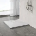 European Style Free Standing Quickly Drain Shower Base Bathroom Anti-Slip White Smc Shower Tray