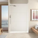 Customized Bathroom Decorative Wall Material 2.8mm White Acrylic Shower Wall Panel for Shower Room