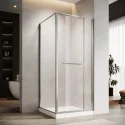 6mm 8mm Tempered Glass Aluminum Frame Shower Enclosure Single Pivot Door Square Shower Rooms